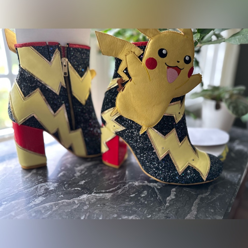 Irregular Choice x Pokémon Pikachu Shock Walk Boots